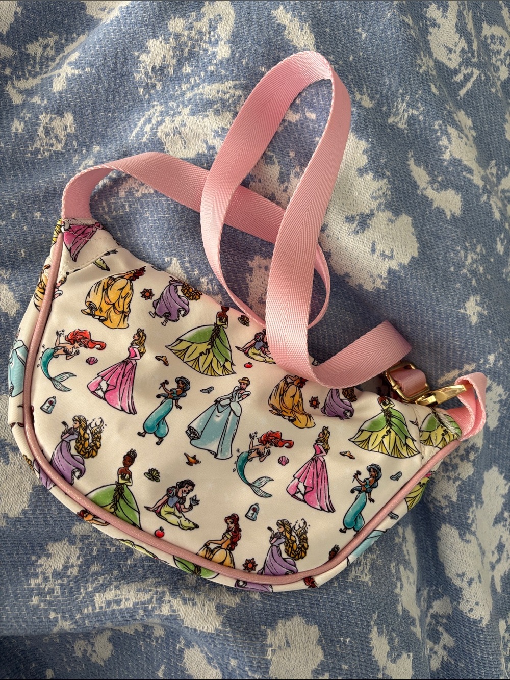 Disney Princess Pink Strap Crossbody Bag - Picture 3 of 6